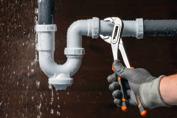 Professional Sewer Line Repair technician working in Palm Beach, FL